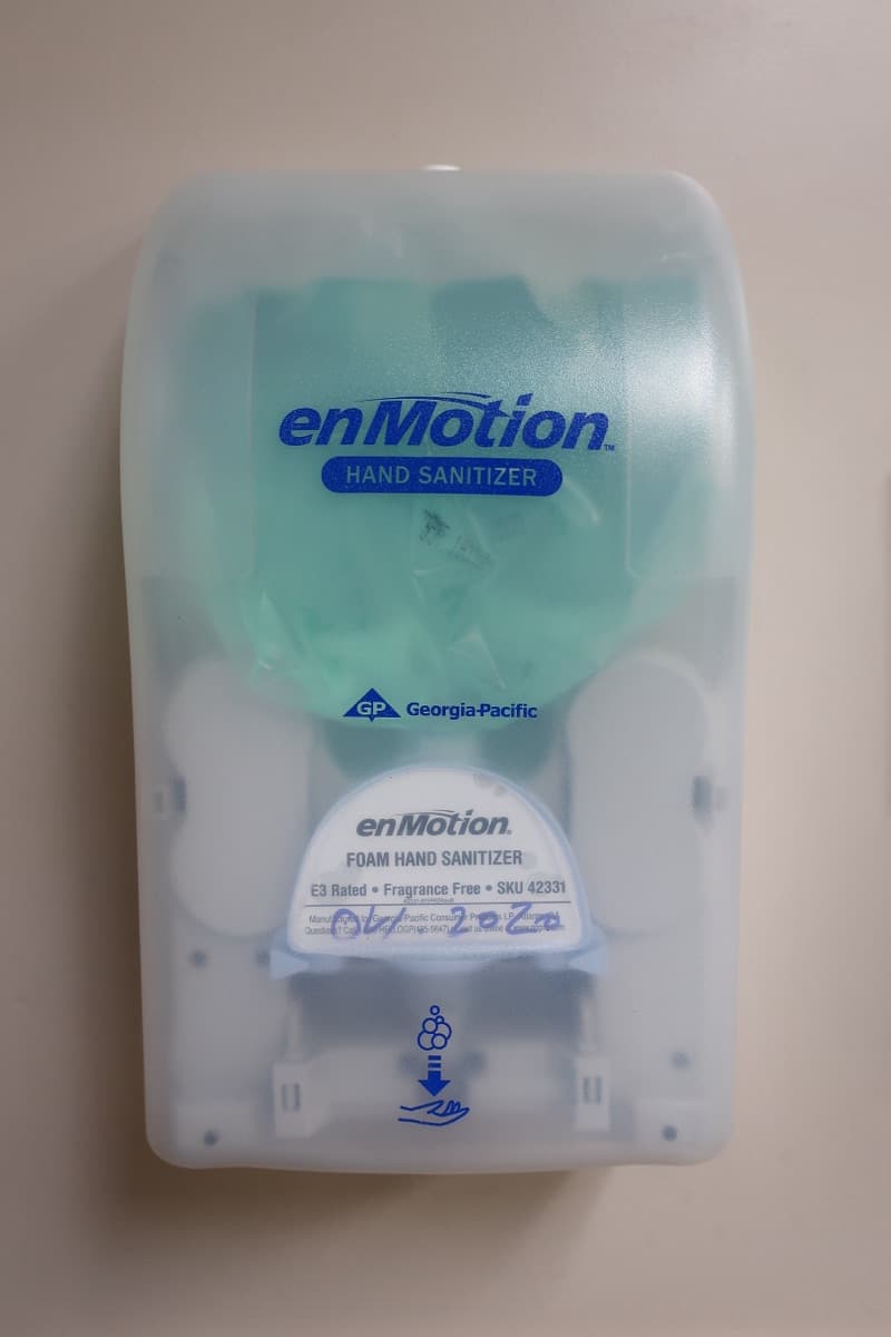 Hand Hygiene Sanitiser Dispenser — view 1