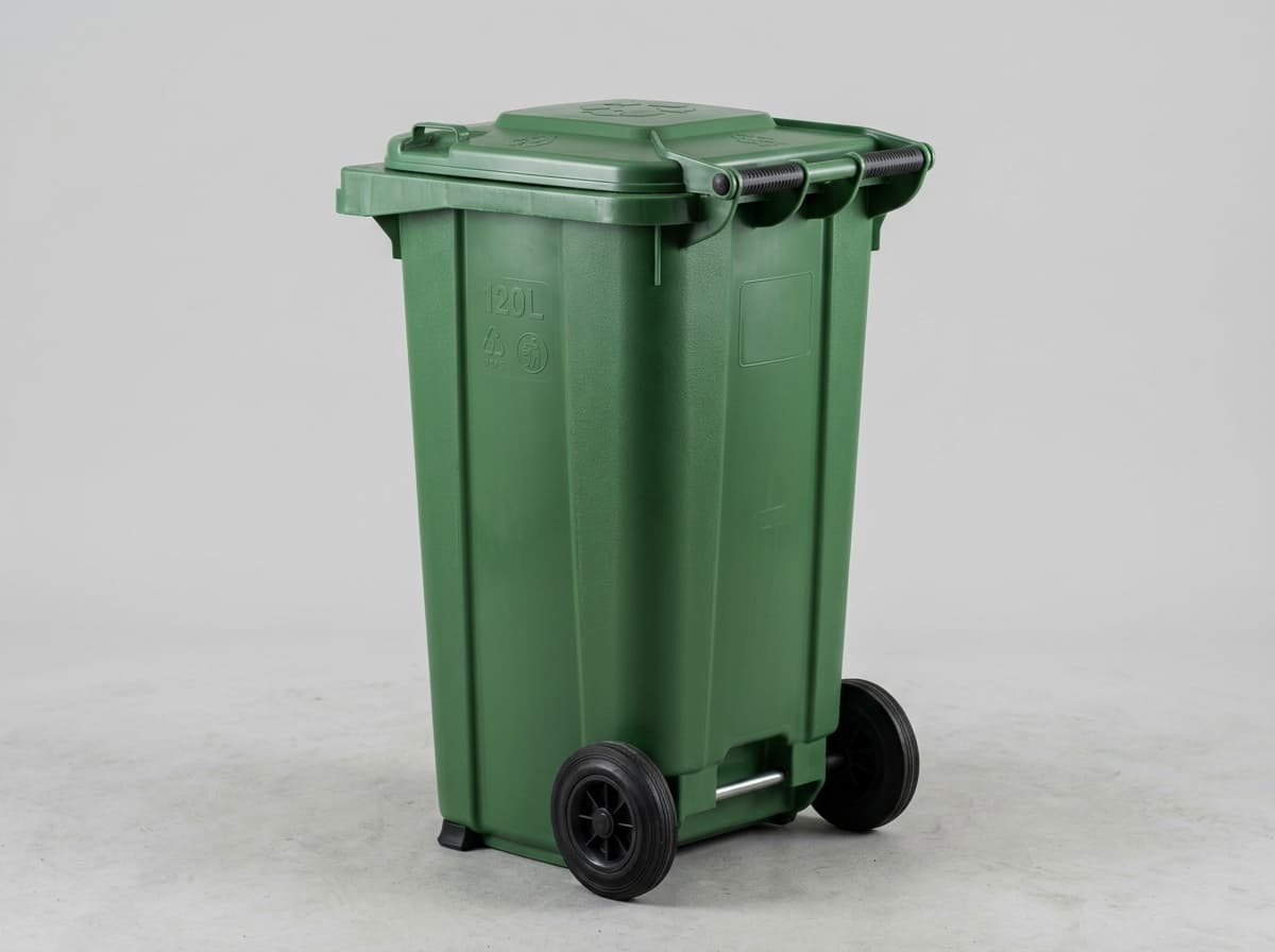 Wheeled Collection Bin 120L — view 1