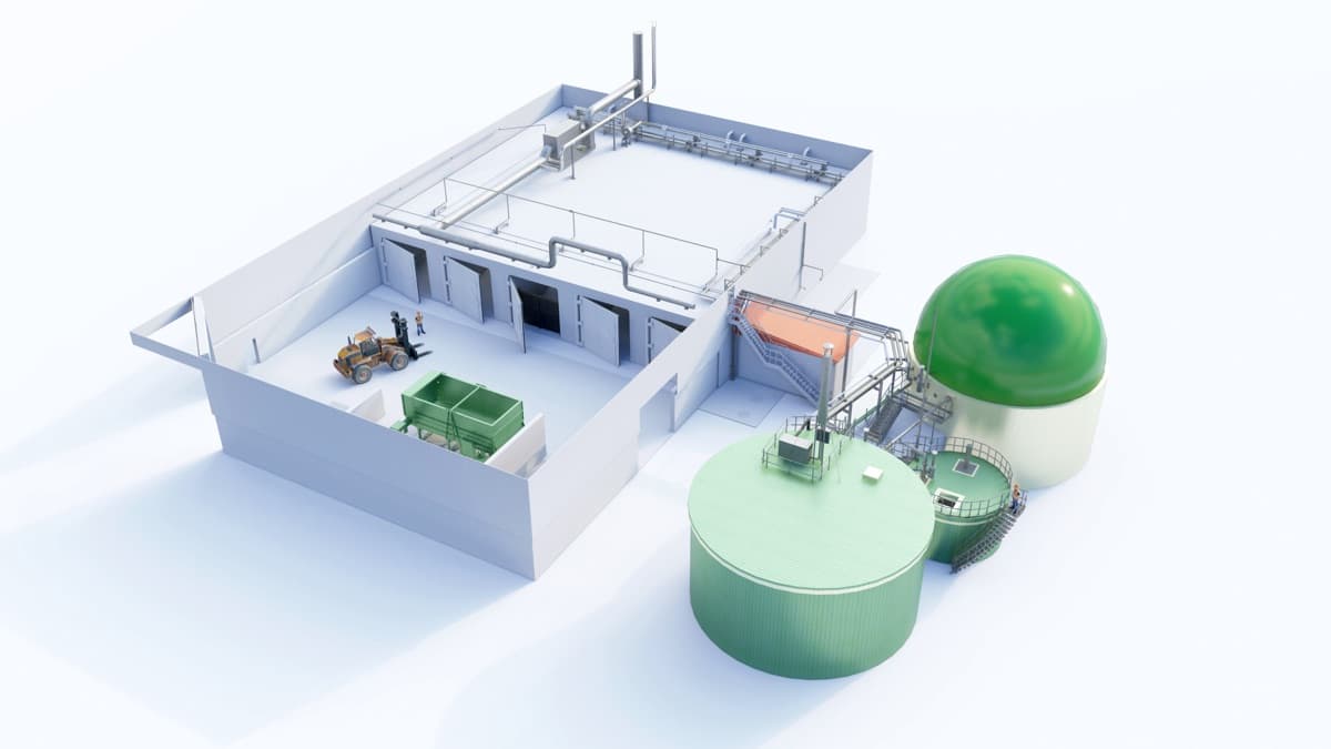 Compact Biogas Plant 1m³ — view 1